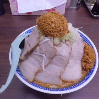 金町　二郎系インスパイア　角フジ麺なり～