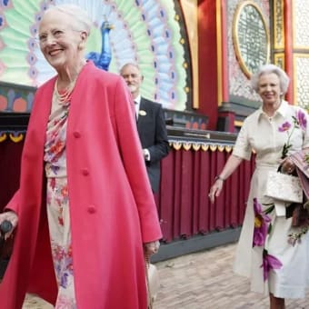 マルグレーテ元女王、アンデルセンの作品バレエ鑑賞