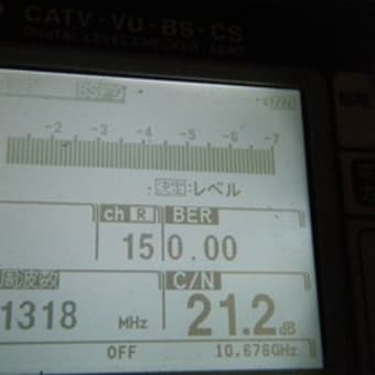 取手市　BSアンテナ工事
