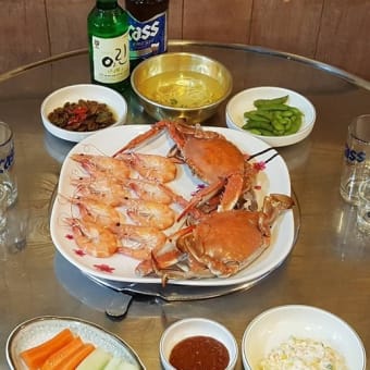 韓国で穴場中の穴場　海鮮刺身　海鮮焼の話題の御店教えます