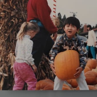 ハロウィンの日　横浜の風景