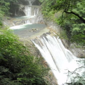 西沢渓谷ハイキング2011.8.7.　雷雨