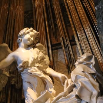 今日はローマで、ベルニーニ三昧。ハバククと天使/聖女テレサの法悦/福者 ルドヴィカ・アルベルトーニ