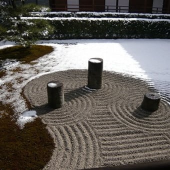 2012年2月18日(土)　東福寺　八相の庭（方丈）