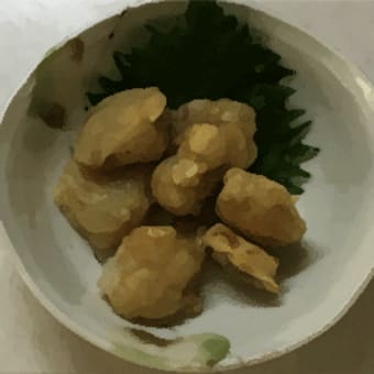 ワカコ酒のホルモン天を作りました。