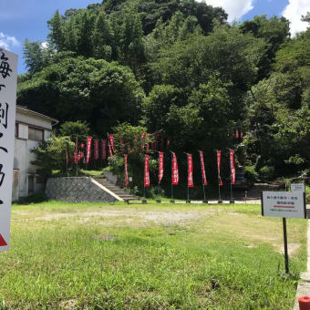 梅ヶ渕不動堂の夏祭、無事終了