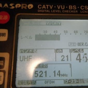 八潮市　BSアンテナ・地上デジタルアンテナ工事