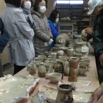 登り窯祭り、窯出し