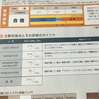 英検１級　２次試験　体験記　②