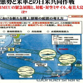 遂に自衛隊が「対中国・日米共同作戦計画」の策定開始―急ピッチで進行する東シナ海戦争計画