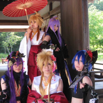 コスプレさん大集合inえさし藤原の郷