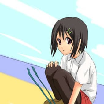 ヒロインと海でゴミ拾い　【アサヒ】