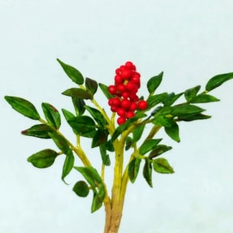 粘土　de　ミニ正月飾り