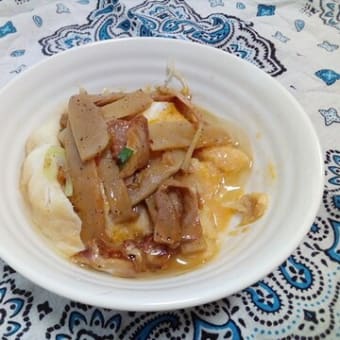 ホンマでっかの肉まんとじ丼を作ってみた