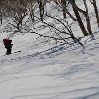 芦別岳　新道コース　2014年4月20日