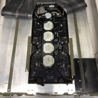ゆうゆう号の後部マットを張り替えました。