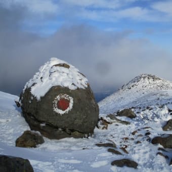 真白き安達太良山に挑む！