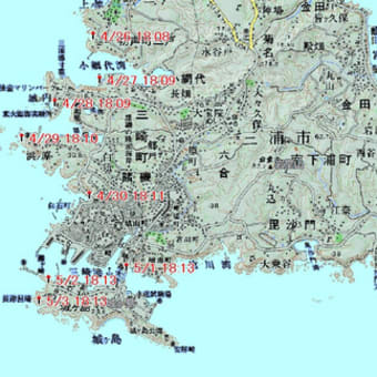 2021春　三浦半島からのダイヤモンド富士