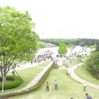 GWの小旅行　笠間のひまつり