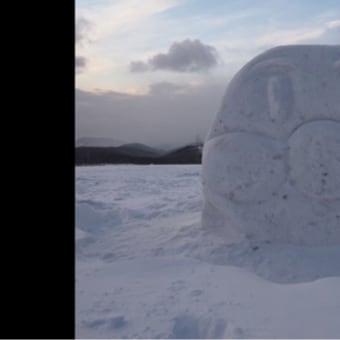 市民雪像ゆきまつりinだんパラ2日目(1)