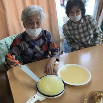 クレープ作り