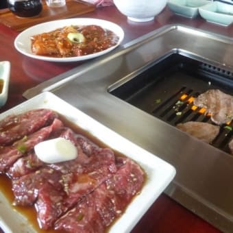 焼肉家　東貴で昼食