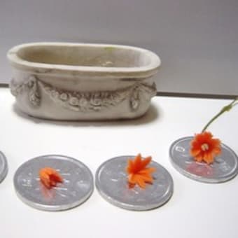 ミニチュアの花の作り方 粘土の話