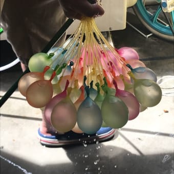 流しそうめんみずふうせん