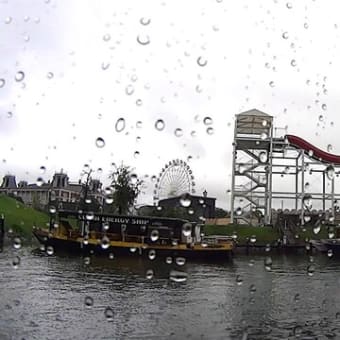 ハウステンボス　翌日は小雨