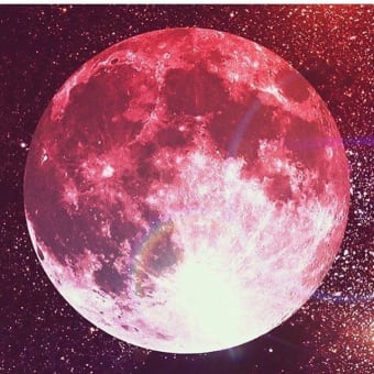 【恵美子詩集より No 53.】 … 「2020年（令和2年）, 4月8日. 午前3時9分  STRAWBERRY-MOON 」…  ニャ...