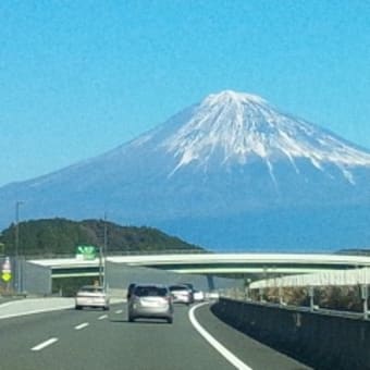 快晴で富士山が綺麗！