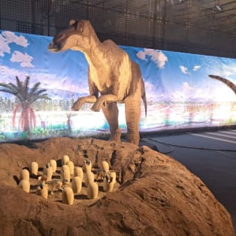 フジテレビ本社屋で恐竜博覧会開催中