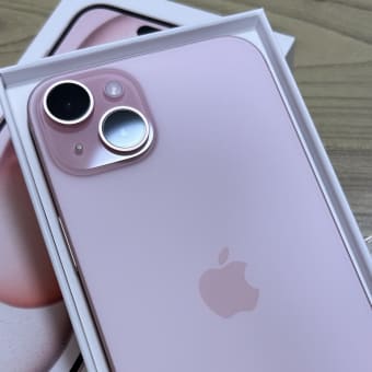iPhone15 Plusが届きました　