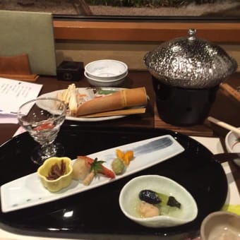 嵐山の高級旅館で食べるおばんざいディナー