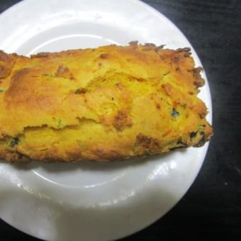 カボチャとクリームチーズのパウンドケーキ