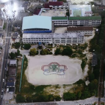 たかはまアーカイブス「高浜小学校上空からの航空写真」
