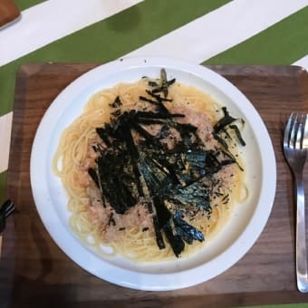 パスタに合う隠し味の梅干し　おろしツナパスタ