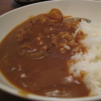 家のカレーライス