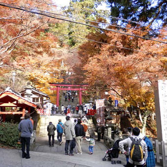 紅葉の談山神社まで９キロ・ウォーキング（その2）