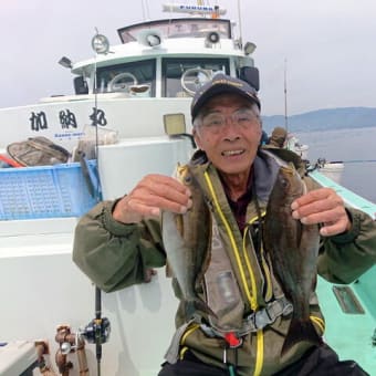 沖釣り、花丸の釣果でした