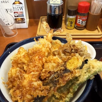 天丼てんや 福山曙店＠福山市「オールスター天丼」
