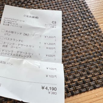 妻と滋賀県栗東市の人気カフェ「光の穂」へランチに行く