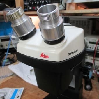 Leica 実体顕微鏡の調整