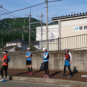 72.2km RUN　篠山市～大阪梅田