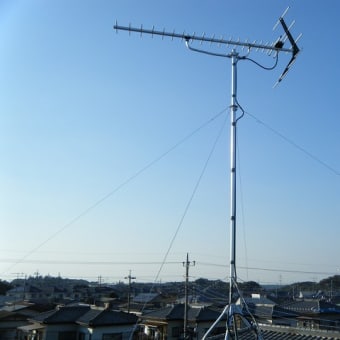 千葉県野田市　地デジアンテナ設置工事