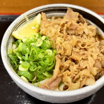 麺処 綿谷＠丸亀市「肉ぶっかけ」