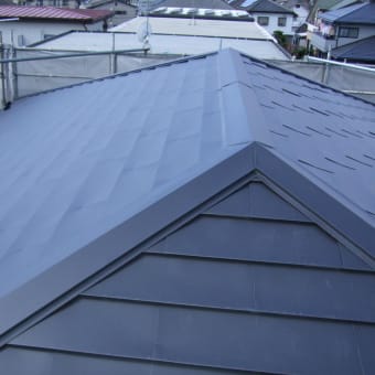 屋根の葺き替え・外壁塗装工事４