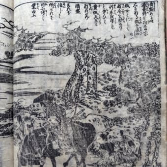 源平盛衰記図会巻の一　鱸魚入舩２