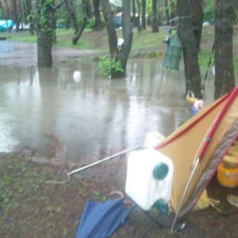 8月12日（火）本栖湖キャンプ実況中継その2