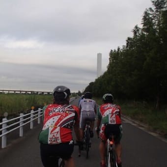 8/25 朝ラン100Kmコース